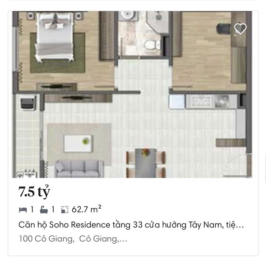 Căn Hộ Soho Residence